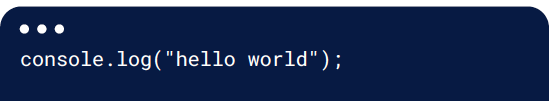 Codebeispiel für die Programmiersprache Javascript