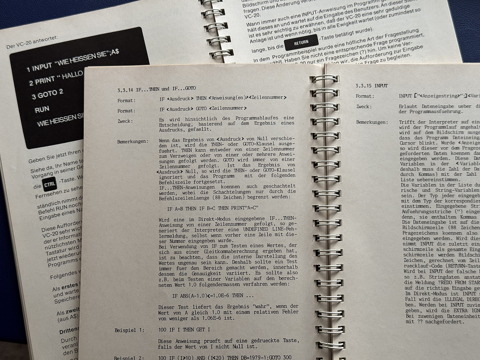 Handbuch für einen alten Computer (Volkscomputer)