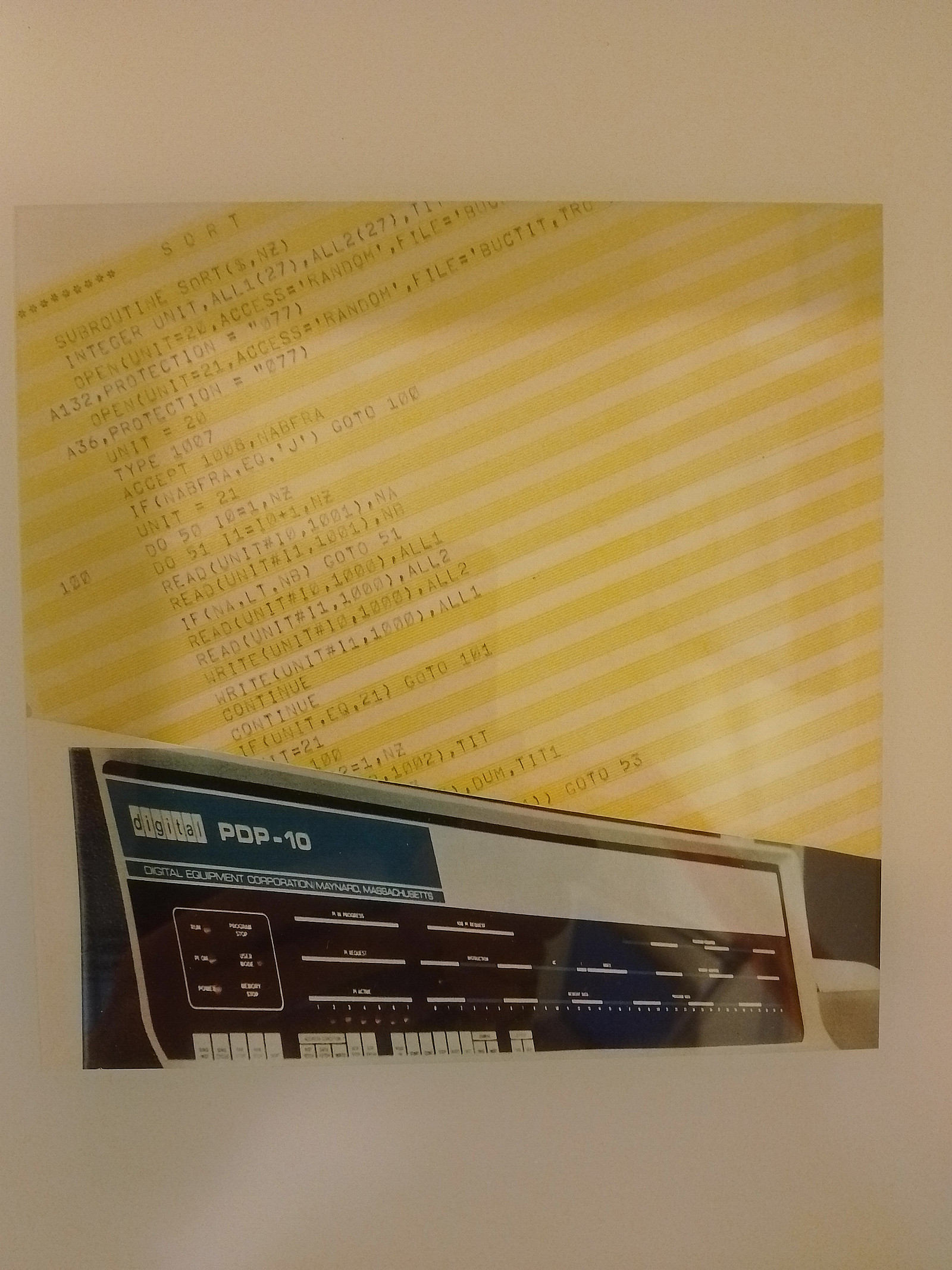 Auszug eines alten Fortran-IV-Listings
