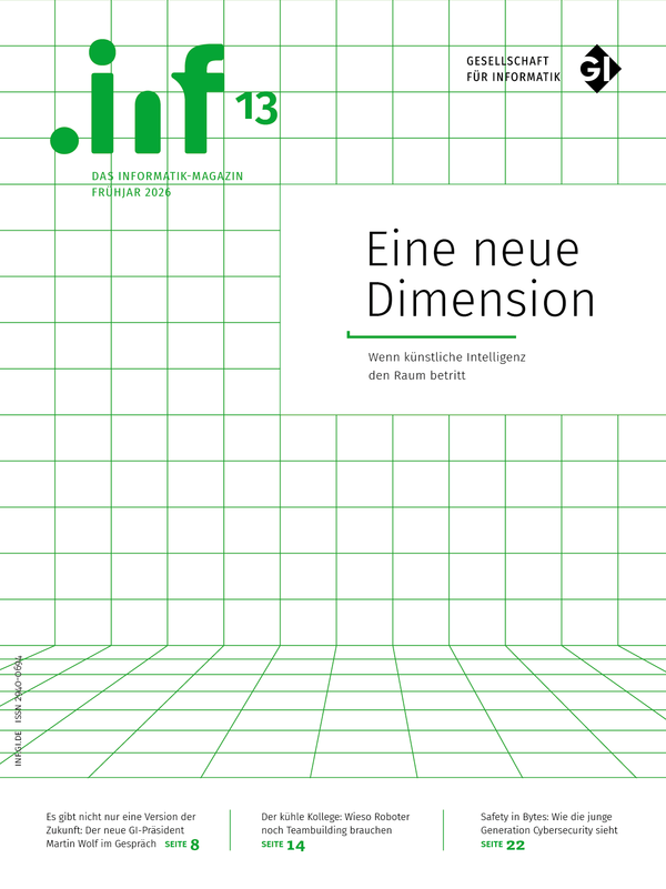 Ein Drahtmodell, das einen dreidimensionalen Raum illustriert